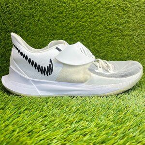 Nike Kyrie Low 3 Eclipse Mens Size 14 White Black Basketball Shoes Sneakers